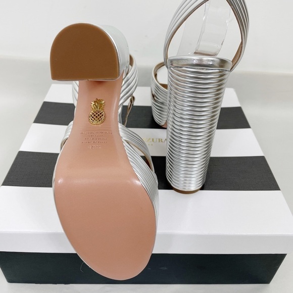 Aquazzura Sundance Plateau Platform Heels - Picture 9 of 12